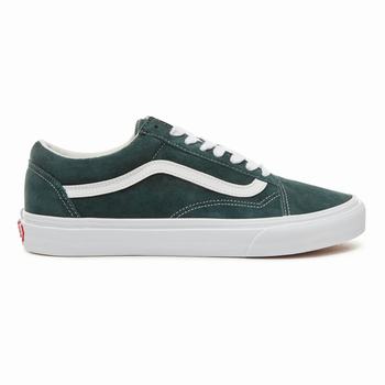 Damske Tenisky Vans Suede Old Skool Tmavo/Biele VA84PYFWR